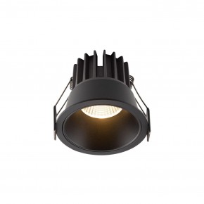 DK4400-BK Встраиваемый светильник, IP 20, 7 Вт, LED 3000, черный, алюминий в Заводоуковске - zavodoukovsk.ok-mebel.com | фото