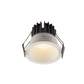 DK4400-WH Встраиваемый светильник, IP 20, 7 Вт, LED 3000, белый, алюминий в Заводоуковске - zavodoukovsk.ok-mebel.com | фото