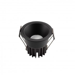 DK4500-BK Встраиваемый светильник, IP 20, 12 Вт, LED 3000, черный, алюминий в Заводоуковске - zavodoukovsk.ok-mebel.com | фото