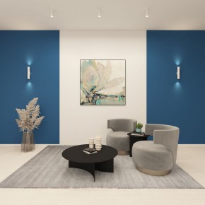 DK5022-WH Настенный светильник, IP20, до 15 Вт, LED, 2xGU10, белый, алюминий в Заводоуковске - zavodoukovsk.ok-mebel.com | фото 4