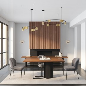 DK5060-BK+SG Бра ORBIT, IP20, 3000К, LED, 10 Вт, черный + сатинированное золото, алюминий в Заводоуковске - zavodoukovsk.ok-mebel.com | фото 6