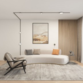DK5072-DN Бра SHINE WALL со светодиодом, D104*H68, IP20, 3000К, 3W, RA?90, темный никель, алюминий в Заводоуковске - zavodoukovsk.ok-mebel.com | фото 5