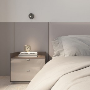 DK5072-DN Бра SHINE WALL со светодиодом, D104*H68, IP20, 3000К, 3W, RA?90, темный никель, алюминий в Заводоуковске - zavodoukovsk.ok-mebel.com | фото 9