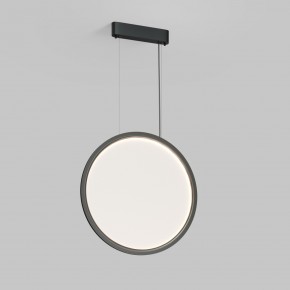 DK6606-BK Подвесной вертикальный светильник Veil со светодиодом H1700 d600 220V 48W 3000-6000K IP20 черный алюминий в Заводоуковске - zavodoukovsk.ok-mebel.com | фото 3