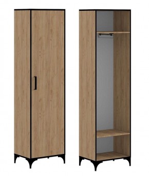 ЭНТЕР ЛОФТ Шкаф для одежды (Дуб Золотой) в Заводоуковске - zavodoukovsk.ok-mebel.com | фото
