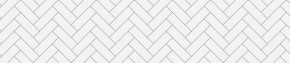 Фартук Метро керамик (белая) CPL пластик МДФ 6 мм в Заводоуковске - zavodoukovsk.ok-mebel.com | фото 1