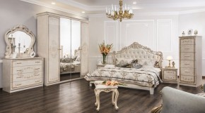 Комод 6 ящиков Патрисия (крем) в Заводоуковске - zavodoukovsk.ok-mebel.com | фото 4