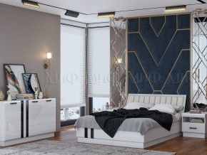 МАГНОЛИЯ Комод (Белый глянец/Белый) в Заводоуковске - zavodoukovsk.ok-mebel.com | фото 3