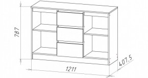 НИЦЦА-5 Комод (НЦ.05) в Заводоуковске - zavodoukovsk.ok-mebel.com | фото 2