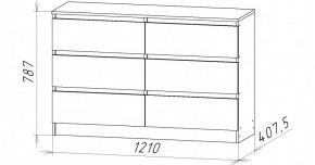 НИЦЦА-7 Комод (НЦ.07) в Заводоуковске - zavodoukovsk.ok-mebel.com | фото 3