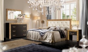 Комод Тиффани Premium черная/золото (ТФКМ-1(П) в Заводоуковске - zavodoukovsk.ok-mebel.com | фото 2