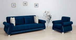 Комплект Роуз ТД 410 диван-кровать + кресло + комплект подушек в Заводоуковске - zavodoukovsk.ok-mebel.com | фото