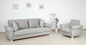 Комплект Роуз ТД 414 диван-кровать + кресло + комплект подушек в Заводоуковске - zavodoukovsk.ok-mebel.com | фото 1