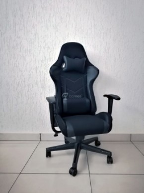 Кресло геймерское Barneo K-50 (черная сетка черные вставки) в Заводоуковске - zavodoukovsk.ok-mebel.com | фото 1