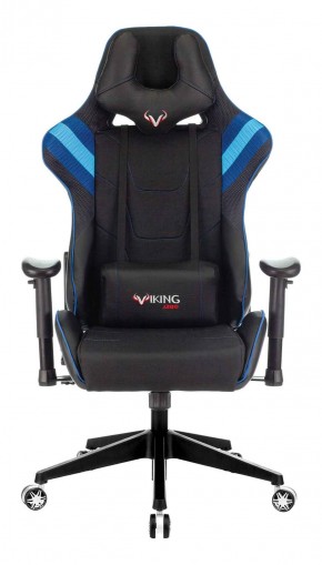 Кресло игровое Бюрократ VIKING 4 AERO BLUE черный/синий в Заводоуковске - zavodoukovsk.ok-mebel.com | фото 3