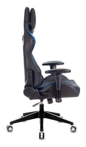Кресло игровое Бюрократ VIKING 4 AERO BLUE черный/синий в Заводоуковске - zavodoukovsk.ok-mebel.com | фото 8