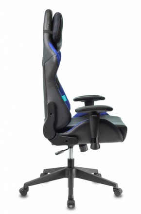 Кресло игровое Бюрократ VIKING 5 AERO BLUE черный/синий в Заводоуковске - zavodoukovsk.ok-mebel.com | фото 5