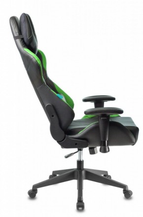 Кресло игровое Бюрократ VIKING 5 AERO LGREEN черный/салатовый в Заводоуковске - zavodoukovsk.ok-mebel.com | фото 3