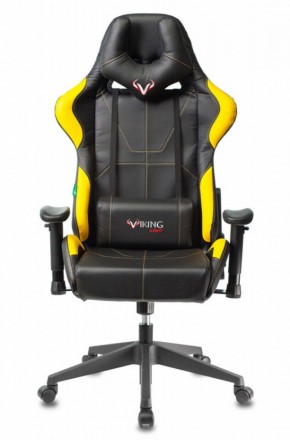 Кресло игровое Бюрократ VIKING 5 AERO YELLOW черный/желтый в Заводоуковске - zavodoukovsk.ok-mebel.com | фото 3