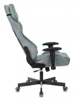Кресло игровое Бюрократ VIKING KNIGHT LT28 FABRIC серо-голубой в Заводоуковске - zavodoukovsk.ok-mebel.com | фото 2
