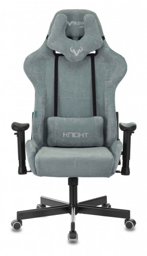 Кресло игровое Бюрократ VIKING KNIGHT LT28 FABRIC серо-голубой в Заводоуковске - zavodoukovsk.ok-mebel.com | фото 3