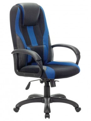 Кресло компьютерное BRABIX PREMIUM "Rapid GM-102" (экокожа/ткань, черное/синее) 532106 в Заводоуковске - zavodoukovsk.ok-mebel.com | фото 1