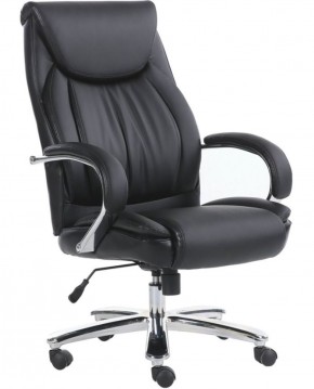 Кресло офисное BRABIX PREMIUM "Advance EX-575" (хром, экокожа, черное) 531825 в Заводоуковске - zavodoukovsk.ok-mebel.com | фото 1