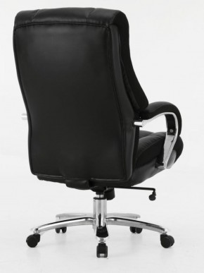 Кресло офисное BRABIX PREMIUM "Bomer HD-007" (рециклированная кожа, хром, черное) 531939 в Заводоуковске - zavodoukovsk.ok-mebel.com | фото 4