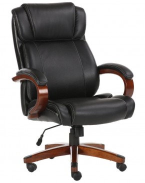 Кресло офисное BRABIX PREMIUM "Magnum EX-701" (дерево, рециклированная кожа, черное) 531827 в Заводоуковске - zavodoukovsk.ok-mebel.com | фото