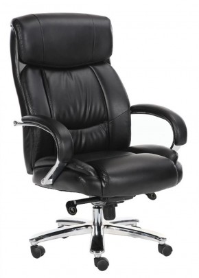 Кресло офисное BRABIX "Direct EX-580" (хром/рециклированная кожа/черное) 531824 в Заводоуковске - zavodoukovsk.ok-mebel.com | фото 1