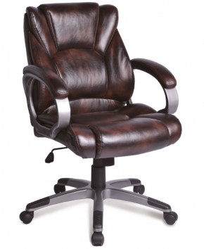 Кресло офисное BRABIX "Eldorado EX-504" (коричневое) 530875 в Заводоуковске - zavodoukovsk.ok-mebel.com | фото 1