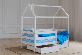 Кровать-домик 80*190 Белый в Заводоуковске - zavodoukovsk.ok-mebel.com | фото 4