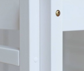 Кровать-домик двухъярусная 80*160 Белый в Заводоуковске - zavodoukovsk.ok-mebel.com | фото 3