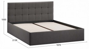 Кровать двуспальная Джоли с ПМ Тип 1 в Заводоуковске - zavodoukovsk.ok-mebel.com | фото 4