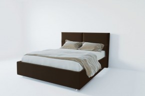 Кровать Корсика с ПМ 1200 (экокожа коричневая) в Заводоуковске - zavodoukovsk.ok-mebel.com | фото 2