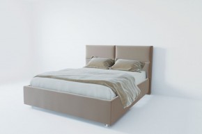 Кровать Корсика с ПМ 1200 (велюр светло-серый) в Заводоуковске - zavodoukovsk.ok-mebel.com | фото 2