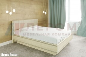 Кровать КР-1013 с мягким изголовьем в Заводоуковске - zavodoukovsk.ok-mebel.com | фото