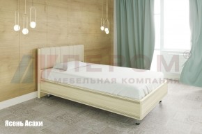 Кровать КР-2011 с мягким изголовьем в Заводоуковске - zavodoukovsk.ok-mebel.com | фото