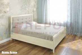 Кровать КР-2034 с мягким изголовьем в Заводоуковске - zavodoukovsk.ok-mebel.com | фото 2