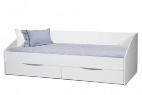 Кровать одинарная "Фея - 3" симметричная New (2000Х900) белая в Заводоуковске - zavodoukovsk.ok-mebel.com | фото