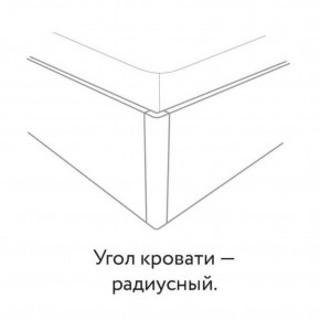 НАОМИ Кровать БЕЗ основания 1200х2000 в Заводоуковске - zavodoukovsk.ok-mebel.com | фото 3