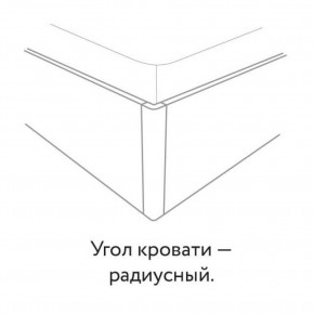 Кровать "Сандра" БЕЗ основания 1600х2000 в Заводоуковске - zavodoukovsk.ok-mebel.com | фото 3