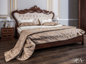 Кровать с мягким изголовьем Афина 1600 (караваджо) в Заводоуковске - zavodoukovsk.ok-mebel.com | фото