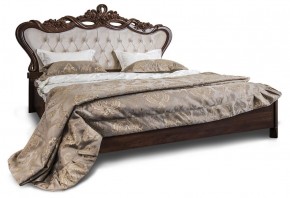 Кровать с мягким изголовьем Афина 1600 (караваджо) ламели в Заводоуковске - zavodoukovsk.ok-mebel.com | фото