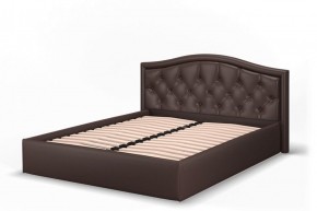 Кровать Стелла 1200*2000 NEO 10 (темно-коричневый) в Заводоуковске - zavodoukovsk.ok-mebel.com | фото 3