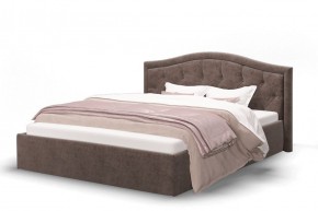 Кровать Стелла 1400*2000 Rock 05 (коричневый) в Заводоуковске - zavodoukovsk.ok-mebel.com | фото