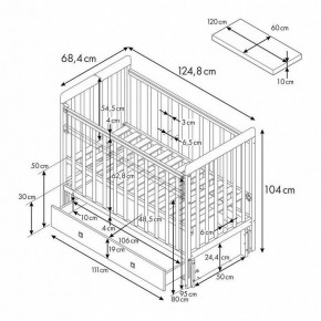 Кроватка Фея 328-01 в Заводоуковске - zavodoukovsk.ok-mebel.com | фото 10