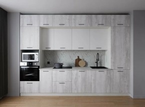 Кухонный гарнитур Бланка 3400 (Стол. 26мм) в Заводоуковске - zavodoukovsk.ok-mebel.com | фото