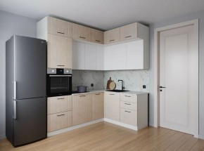 Кухонный гарнитур Демо 2200*1700 (Стол. 38мм) в Заводоуковске - zavodoukovsk.ok-mebel.com | фото
