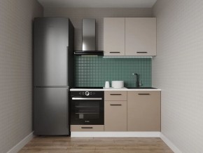 Кухонный гарнитур Каппучино 1600 (Стол. 26мм) в Заводоуковске - zavodoukovsk.ok-mebel.com | фото